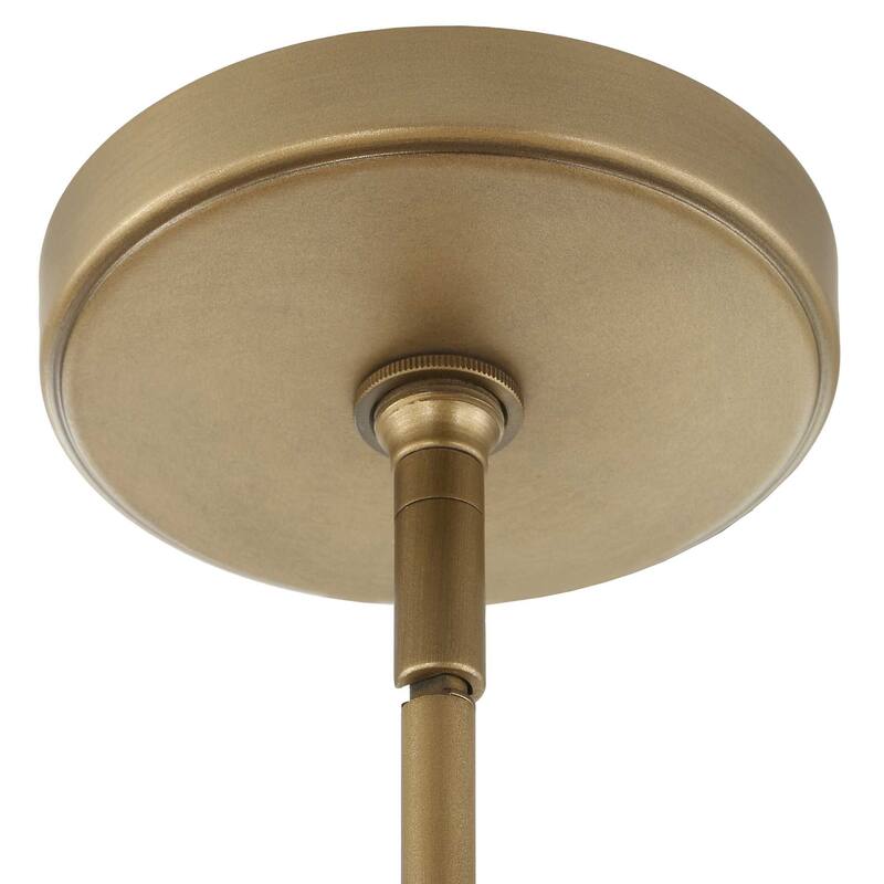 Uttermost Pinchot 4 Light Rattan Drum Pendant - 22.25"W x 22.25"D x 8.5"H