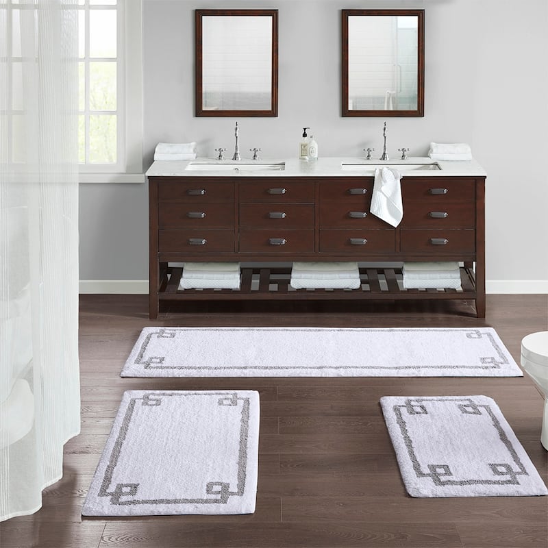 Cotton Tufted Bath Rug 20x30