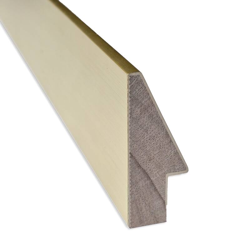 Incline Non-Beveled Wood Framed Full-Length On the Door Mirror