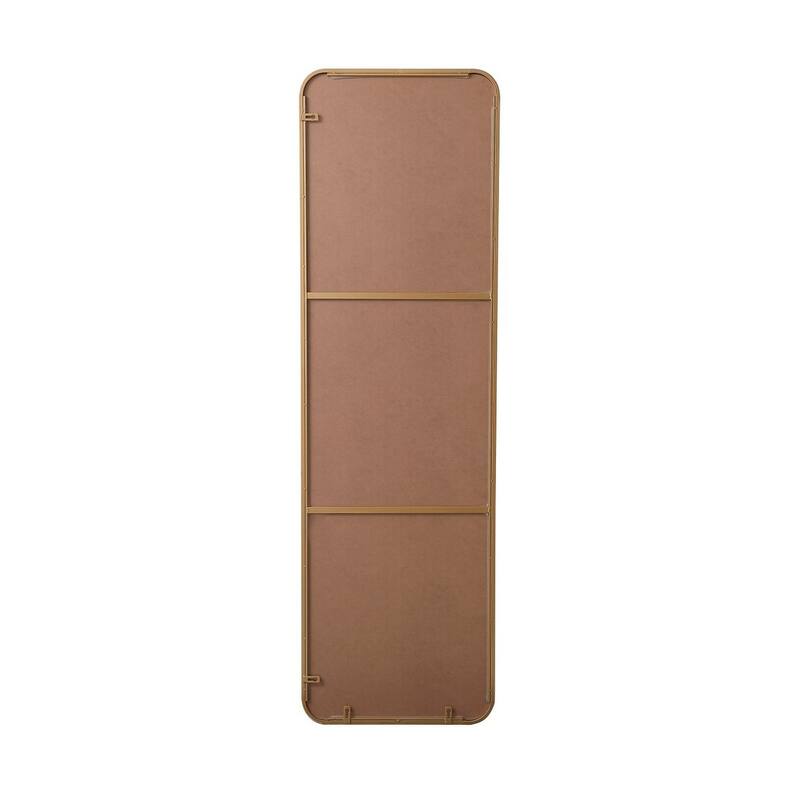Ezra Soft Corner Metal Rectangular Mirror