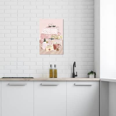 Wynwood Studio Canvas Holiday and Seasonal I prepared this for you Pink Glam Wall Art Canvas Print