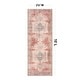 preview thumbnail 69 of 79, World Rug Gallery Vintage Bohemian Machine Washable Non Slip Area Rug