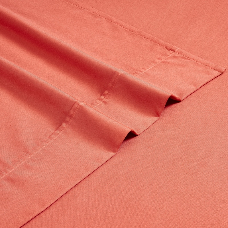 Superior Cotton Blend 1200 Thread Count Solid Deep Pocket Bed Sheet Set