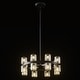 preview thumbnail 34 of 55, KAYLA Modern Chandelier with K9 Crystal Black - 18in
