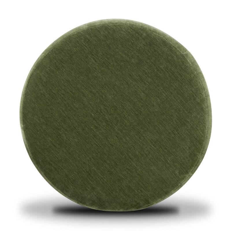 Poly & Bark Paros Velvet Storage Ottoman