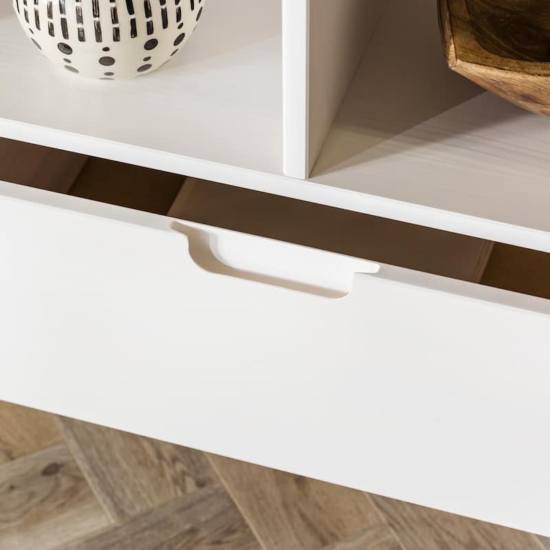 Middlebrook Alby 58-inch Mid-Century Solid Wood TV Stand
