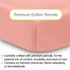 preview thumbnail 22 of 33, BreathableBaby Cotton Percale Fitted Sheet, For 52" x 28"/132 x 71 cm Crib & Toddler Bed Mattress, Solids (2-Pack)
