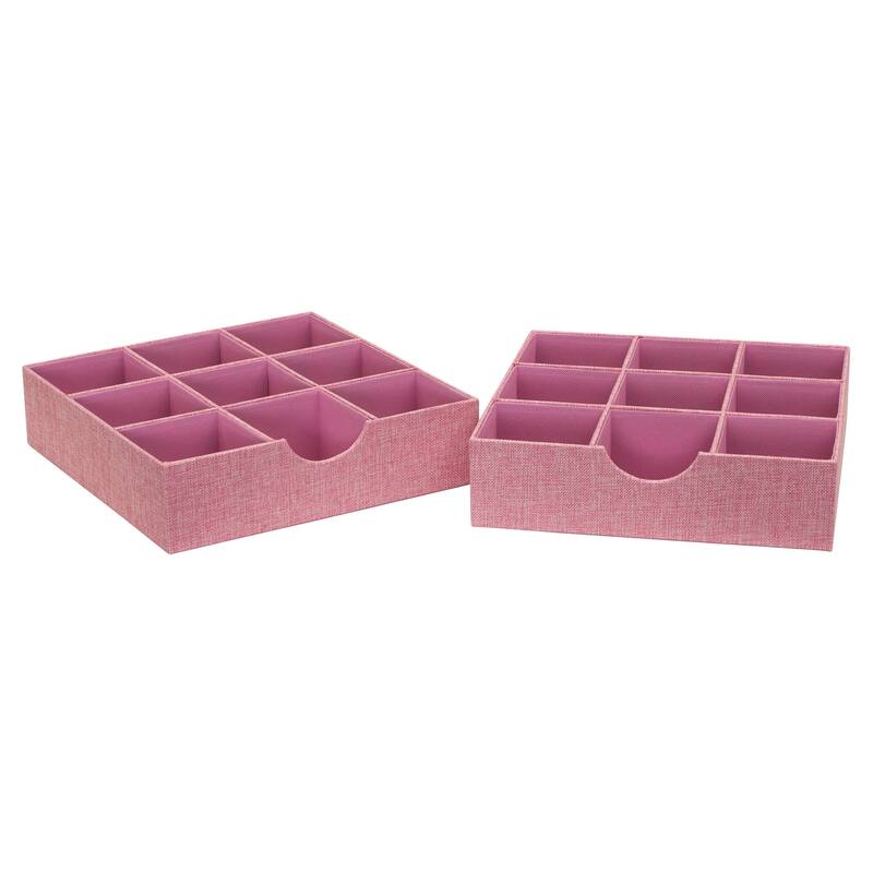 Household Essentials 9-Compartment Drawer Organizers