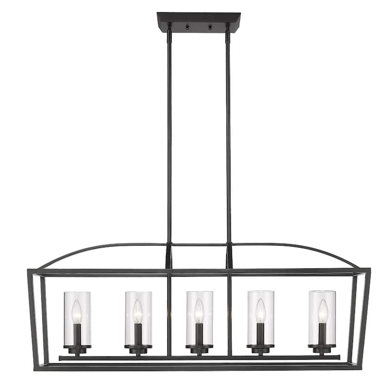 Mercer Linear Pendant - Matte Black
