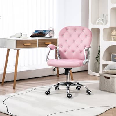 Velvet Home Office Chair