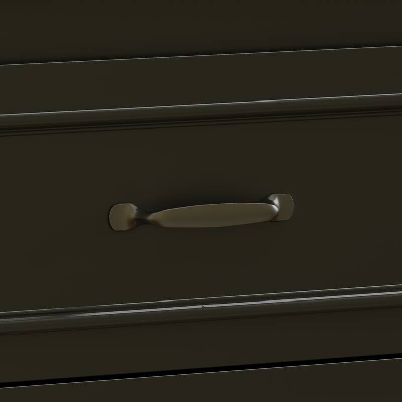 White Dresser with Seat and Storage 6 Drawer Closet Island Cabinet Bedroom Organization Bench