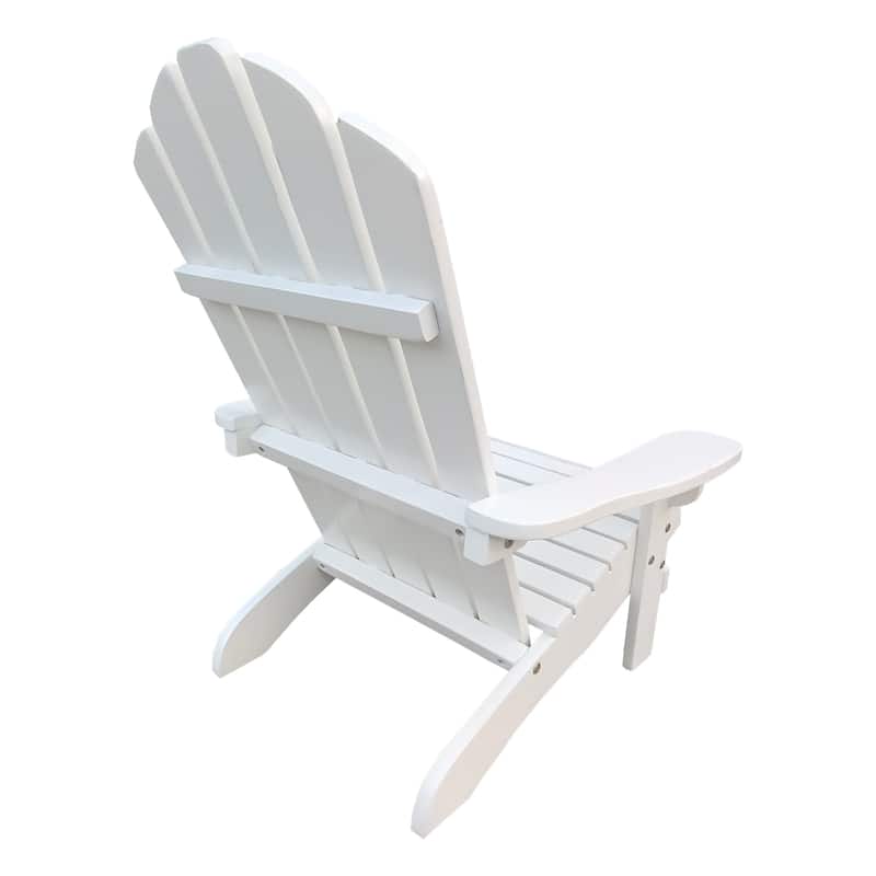 Outdoor Or Indoor Wood Children Adirondack Chair