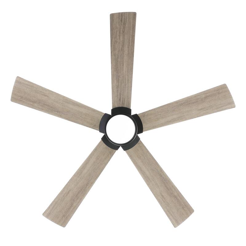 MLiAN 54 In. 5 Blades Indoor LED Ceiling Fan with Remote Control - 54"