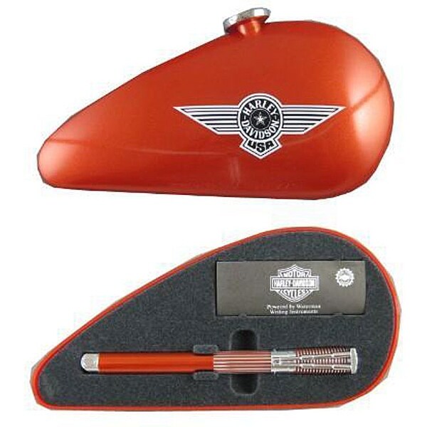 Waterman Harley Davidson Horizon Fountain Pen, Orange Barrel