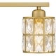 preview thumbnail 4 of 5, Gibson 4-Light Aged Brass Bath Light