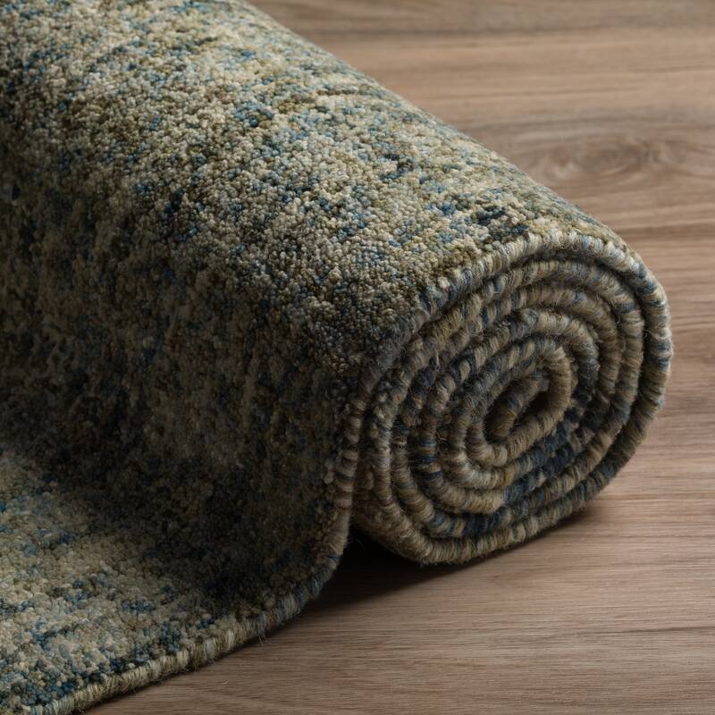 Addison Eastman Variegated Solid Wool Area Rug