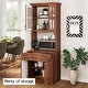 preview thumbnail 11 of 36, Living Skog Galiano 73'' Pantry Kitchen Storage Cabinet