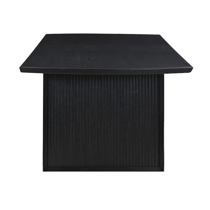 Mason Black 7-piece Dining Set with Extension Leaf