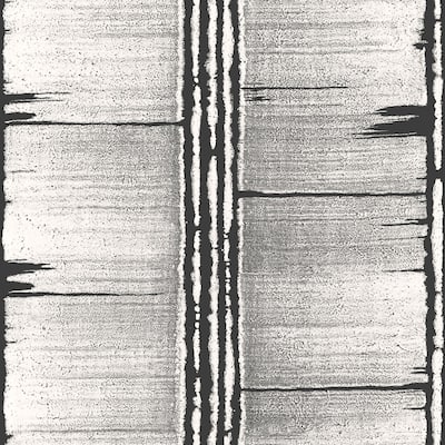 Galerie Wallcoverings Bazaar Bark Stripe Design Non-woven Satin Wallpaper Roll