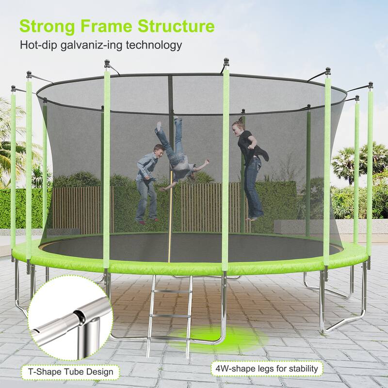 Trampolines with Safty Enclosure Recreational Trampolines