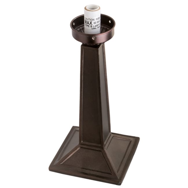 Meyda Tiffany 18101 Mission 10" Tall Lamp Base