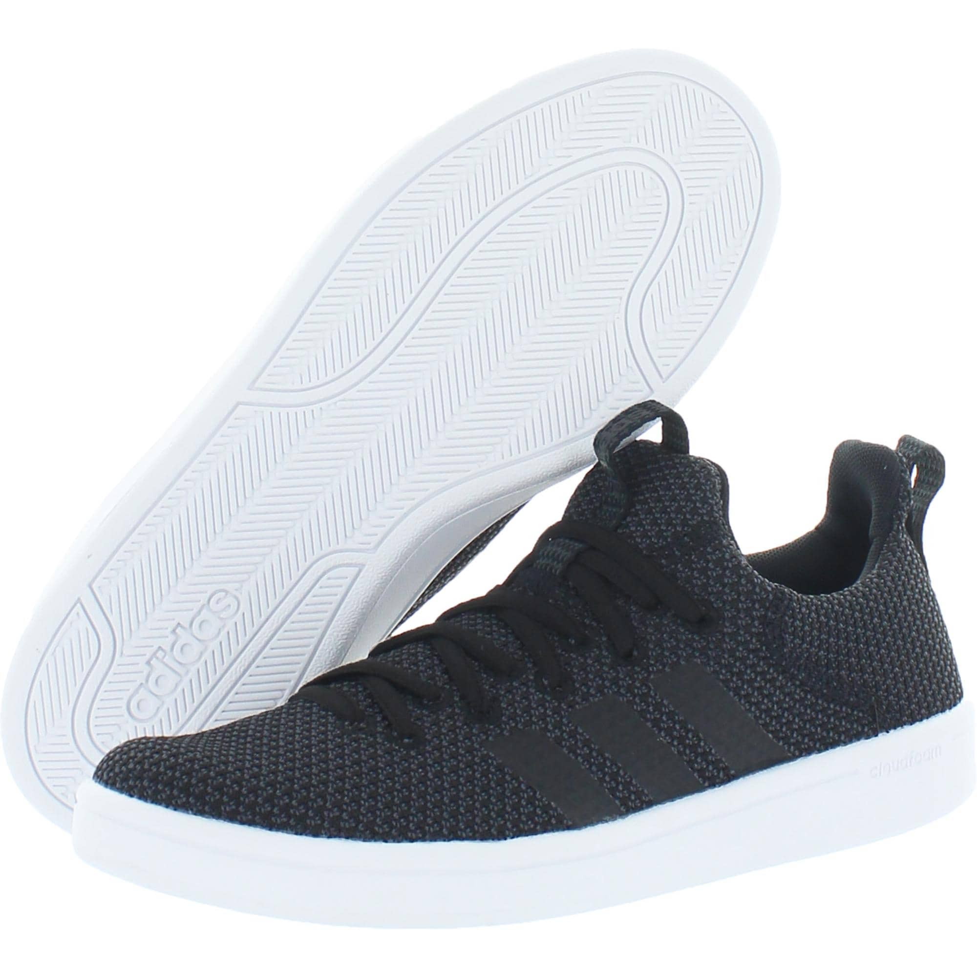 adidas black tennis shoes