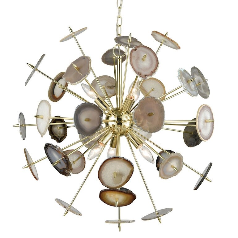 Elk Home D3370  Galileo 6 Light 28" Wide Sputnik Chandelier - Chandeliers For Bedrooms by Overstock.com
