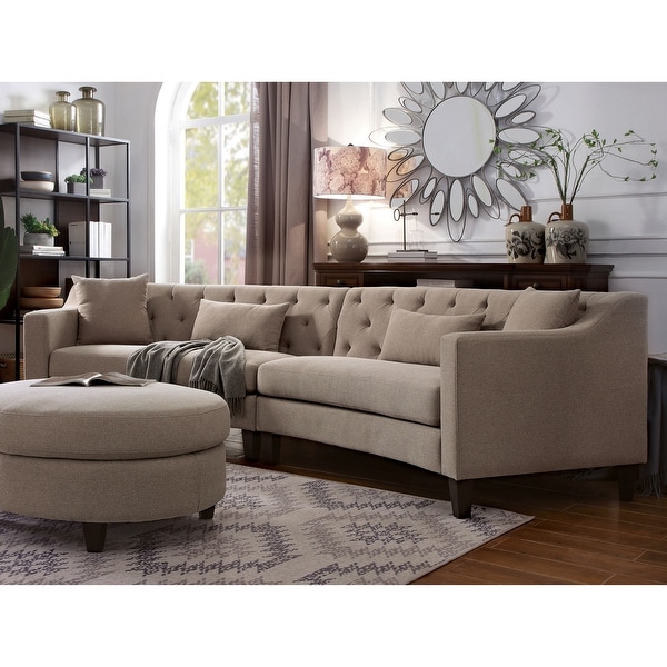 Curved deals sofa sectional