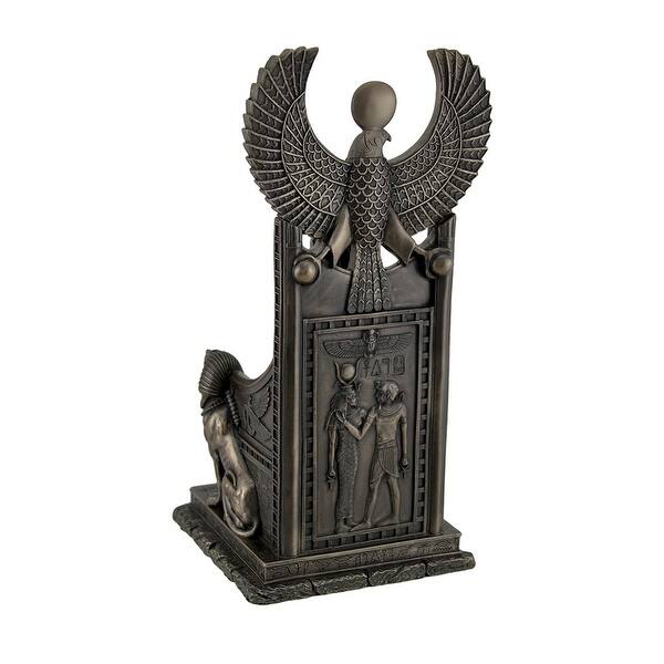Ancient Egyptian Goddess Of Healing Sekhmet Sitting On Throne Statue ...