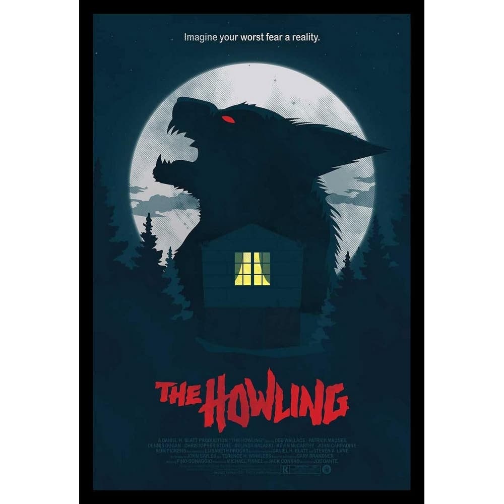 The Howling Framed Poster - 24 x 36 Inch