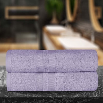 Cotton Quick-Drying 2 Piece Absorbent Solid Bath Sheet Set by Superior