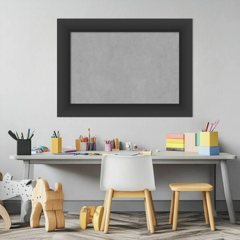 Amanti Art Sloped Black Framed