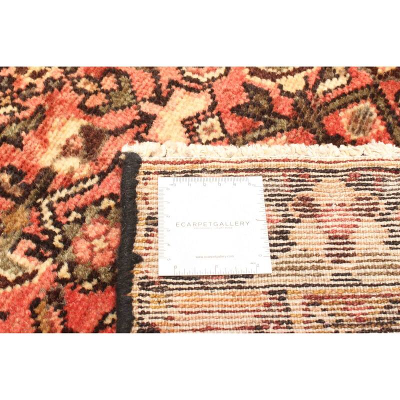 ECARPETGALLERY Hand-knotted Andelz Red Wool Rug - 3'3 x 10'0