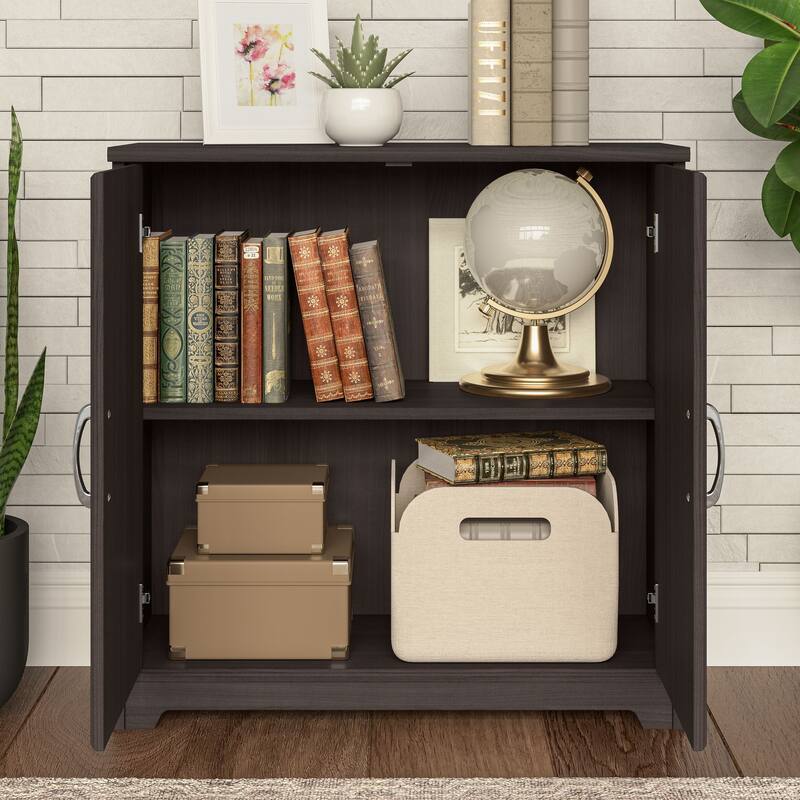 Bush Furniture Cabot Small Storage Cabinet with Doors