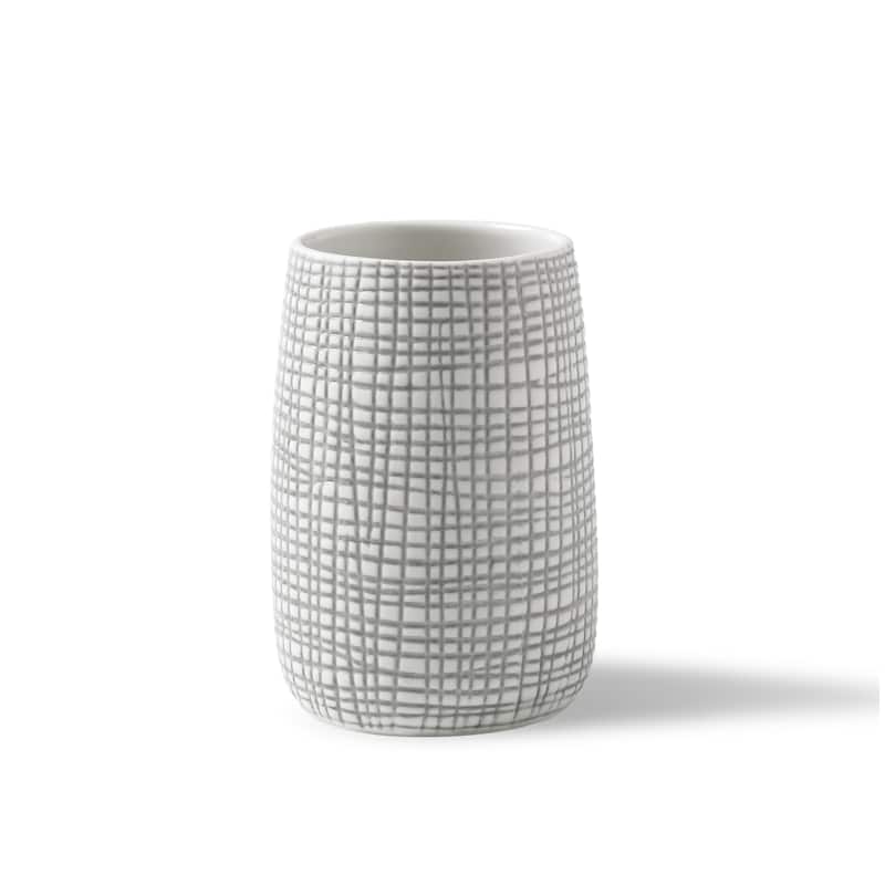 Kassatex Raffia Bath Accessory collection - Tumbler