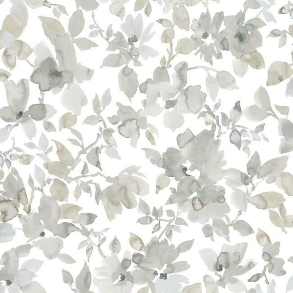 RoomMates Watercolor Floral Bouquet Peel and Stick Wallpaper
