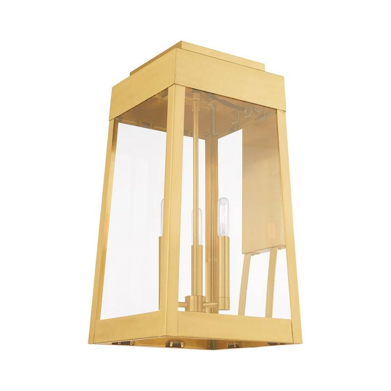 Livex Lighting 3-Light Outdoor Wall Lantern, 20858