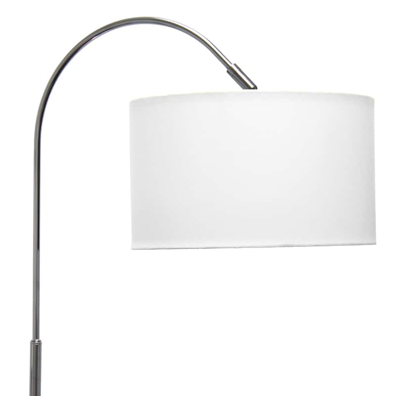 Arched Brushed Nickel Floor Lamp