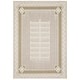 preview thumbnail 2 of 9, ROW Zarina Modern Geometric Medallion Beige / Tan Indoor/Outdoor Area Rug 1'10" x 7'6"