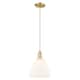 Option Champagne Bronze / Matte White