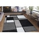 preview thumbnail 110 of 135, World Rug Gallery Contemporary Modern Boxed Color Block Area Rug