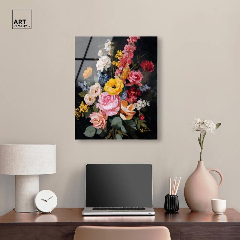Garden Richness II Acrylic by Art Remedy, Ready to Hang