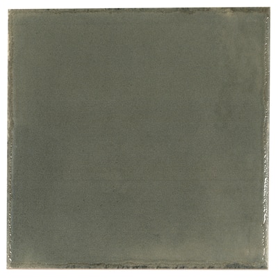 Cadence 8x8 Dark Moss Green Porcelain Zellige Square Wall and Floor Tile (12.49 sq ft/case) - 29 Pack