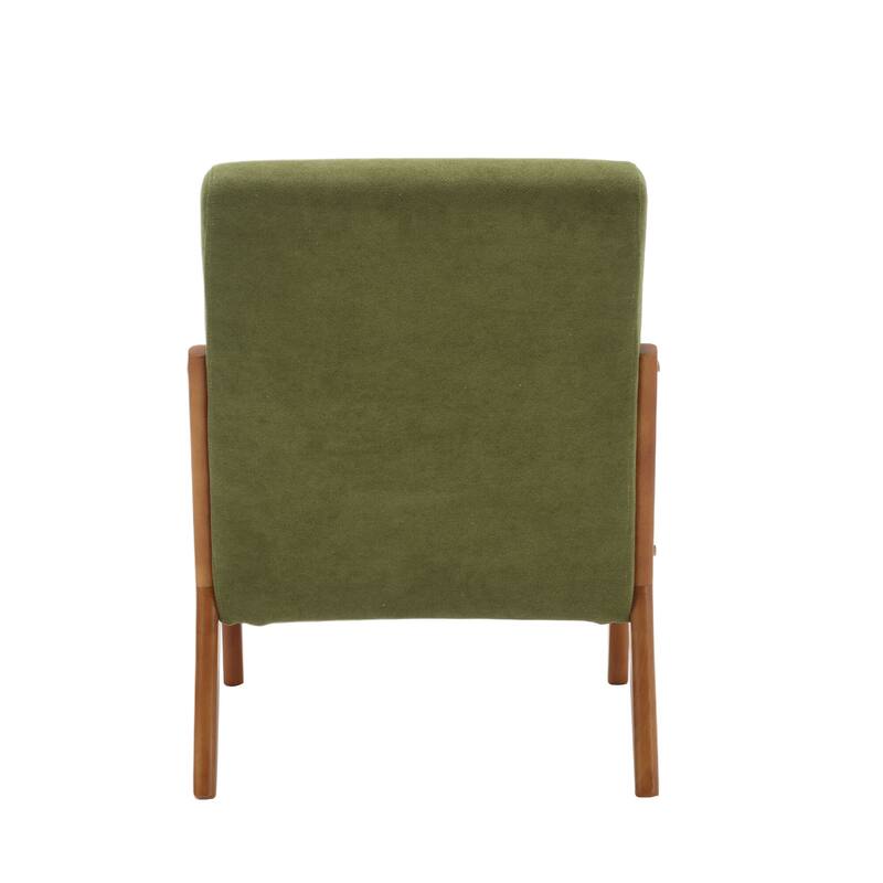 Modern Accent Chair Solid Wood Padding Lounge Armchairs - 23.23" * 29.53" * 30.71"