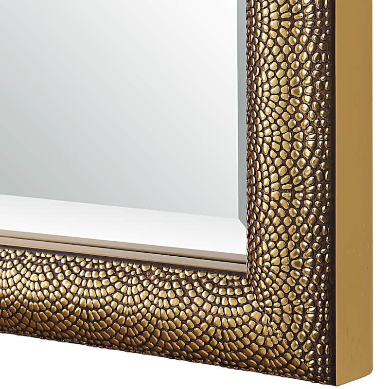 24 x 40 in. Brown Rectangular Mirror - 24" W x 40" H x 1.38" D