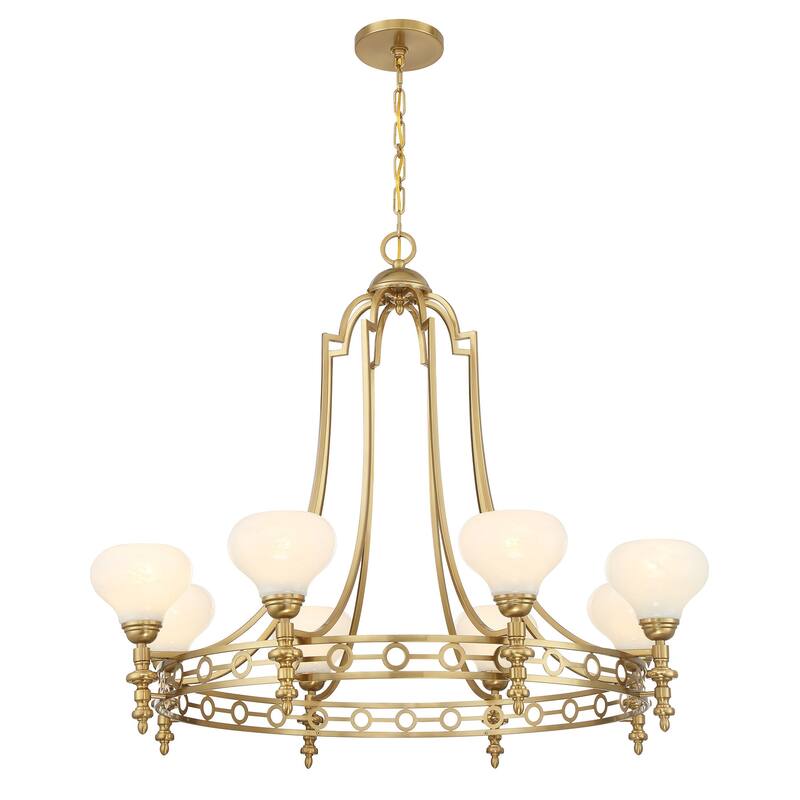 Savoy House 1-1605-8 Allston 8 Light 36" Wide LED Chandelier
