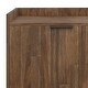 preview thumbnail 9 of 9, WYNDENHALL Bolton SOLID ACACIA WOOD and Metal 54inch Wide Modern Industrial Sideboard Buffet in Rustic Natural Aged Brown