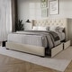 preview thumbnail 6 of 14, Greeley Tufted Upholstered Storage Platform Bed