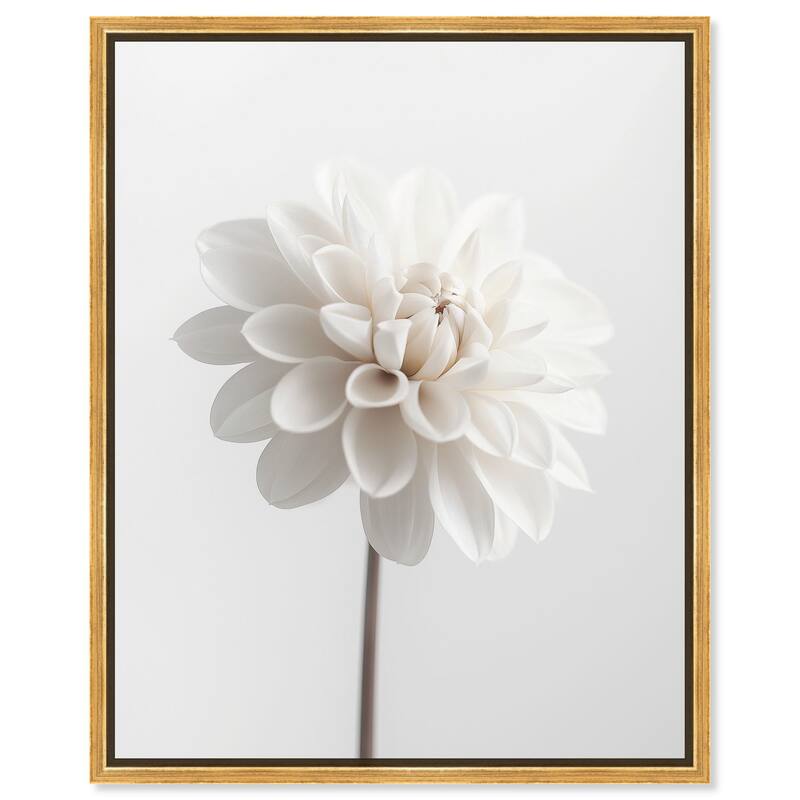 Pristine Blossom II Canvas by Art Remedy - 30" x 36" - Gold