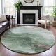 preview thumbnail 63 of 66, Premium Washable Super Soft Abstract Contemporary Mayfield Rug Green - 8' x 8'